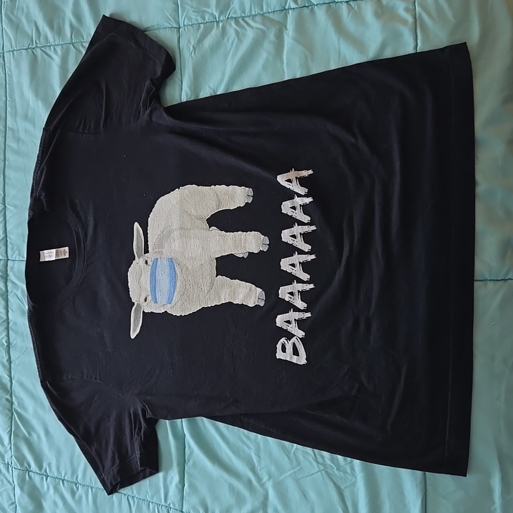 Short sleeve black unisex